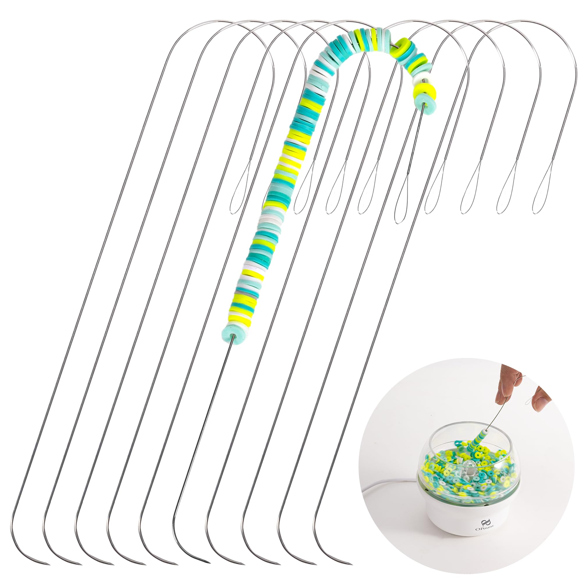 Amazon.com: PP OPOUNT 10 PCS Upgrade Big Eye Curved Beading